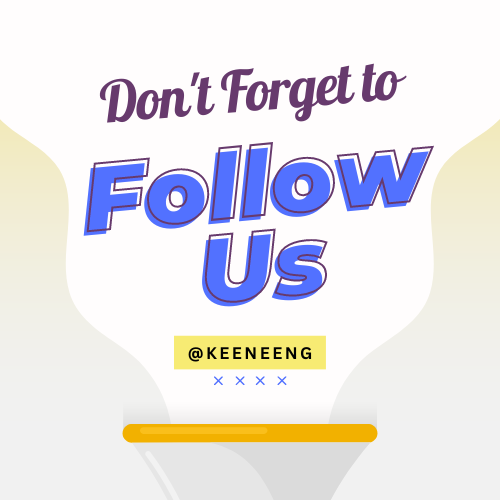 Follow us on Instagram @KeeneEng