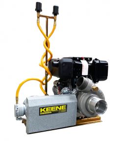 10 HP Diesel Engine, Pump & Compressor w/Electric Start