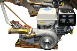 PHP500 Pump, 13 HP Engine and KAC Compressor